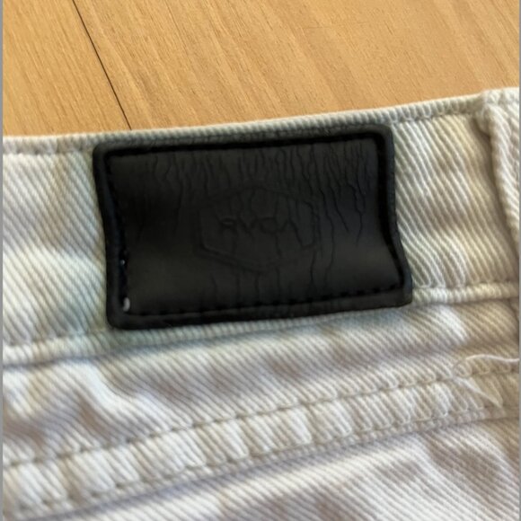 White Jean Shorts - Picture 5 of 5